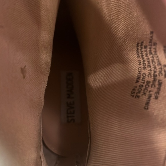 Steve Madden Trista Tri-Colored Snake Ankle Boots Size 8.5 - Picture 8 of 9